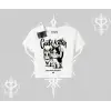 Cute Kitten Yazılı Sevimli Kedi Baskılı Babby Tee Tshirt