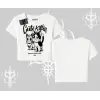 Cute Kitten Yazılı Sevimli Kedi Baskılı Babby Tee Tshirt