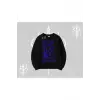 Cuteness Overload Kedi Baskılı Biskilet Sweatshirt