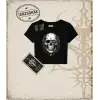 CYBER PUNK SKULL Kadın Baby Tee