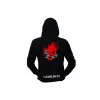 Cyberpunk Unisex Kapüşönlu Hoodie