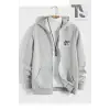 Cynical 777 Sweatshirt Fermuarlı Hırka Siyah