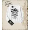 DARK OCCULT FRONT Oversize Unisex Bisiklet Yaka Sweatshirt