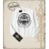 DARUMA Oversize Unisex Bisiklet Yaka Sweatshirt