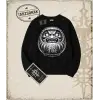 DARUMA Oversize Unisex Bisiklet Yaka Sweatshirt