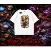 Deidara Naruto Anime Karakteri Oversize Unisex Tişört Beyaz
