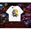 Deidara Naruto Anime Karakteri Oversize Unisex Tişört Beyaz