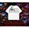 Deidara Naruto Anime Karakteri Oversize Unisex Tişört Beyaz