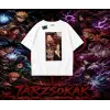 Deidara Naruto Anime Karakteri Oversize Unisex Tişört Beyaz