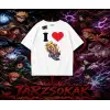 Deidara Naruto Anime Karakteri Oversize Unisex Tişört Beyaz