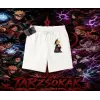 Deidara Naruto Anime Karakteri Unisex Şort Beyaz