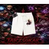 Deidara Naruto Anime Karakteri Unisex Şort Beyaz