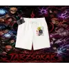 Deidara Naruto Anime Karakteri Unisex Şort Beyaz