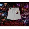 Deidara Naruto Anime Karakteri Unisex Şort Beyaz