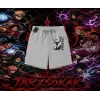 Deidara Naruto Anime Karakteri Unisex Şort Beyaz