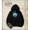 Demon Slayer Anime Baskılı Oversize Unisex Kapşonlu Sweatshirt