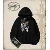 Demon Slayer Anime Baskılı Oversize Unisex Kapşonlu Sweatshirt