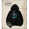 Demon Slayer Anime Baskılı Oversize Unisex Kapşonlu Sweatshirt