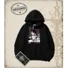 Demon Slayer Anime Baskılı Oversize Unisex Kapşonlu Sweatshirt