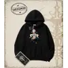 Demon Slayer Anime Baskılı Oversize Unisex Kapşonlu Sweatshirt