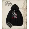 Demon Slayer Anime Baskılı Oversize Unisex Kapşonlu Sweatshirt