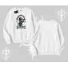 Detective Kitten Kedi Baskılı Biskilet Sweatshirt
