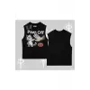 Detective Kitten Kedi Baskılı Kapşonlu Sweatshirt