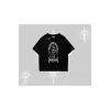 Detective Kitten Kedi Baskılı Oversize Tshirt