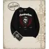 DOMINATION Oversize Unisex Bisiklet Yaka Sweatshirt
