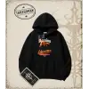 DOMINO Oversize Unisex Kapşonlu Sweatshirt