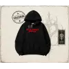 Dont Think Just Do Oversize Unisex Kapşonlu Sweatshirt Beyaz
