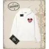 DONT LEAVE HALFTONE Oversize Unisex Hırka & Çeket Fermuarlı Sweatshirt
