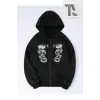 Double Dragons Sweatshirt Fermuarlı Hırka