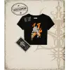 Dragon Ball Anime Baskılı Kadın Baby Tee