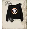 Dragon Ball Anime Baskılı Kadın Kayık Yaka Sweatshirt