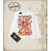 Dragon Ball Anime Baskılı Long Sleeve