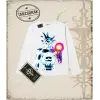 Dragon Ball Anime Baskılı Long Sleeve