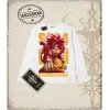 Dragon Ball Anime Baskılı Long Sleeve