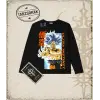 Dragon Ball Anime Baskılı Long Sleeve