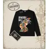 Dragon Ball Anime Baskılı Long Sleeve