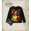 Dragon Ball Anime Baskılı Long Sleeve