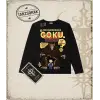 Dragon Ball Anime Baskılı Long Sleeve