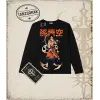 Dragon Ball Anime Baskılı Long Sleeve