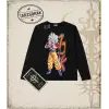 Dragon Ball Anime Baskılı Long Sleeve