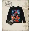 Dragon Ball Anime Baskılı Long Sleeve