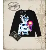 Dragon Ball Anime Baskılı Long Sleeve