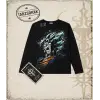 Dragon Ball Anime Baskılı Long Sleeve