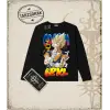Dragon Ball Anime Baskılı Long Sleeve