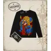 Dragon Ball Anime Baskılı Long Sleeve