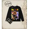 Dragon Ball Anime Baskılı Long Sleeve